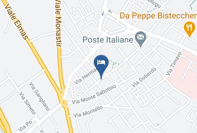 Cagliari - Residence Monte Grappa Maps