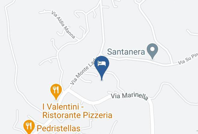 Sassari - Residence Monte Maiore Maps