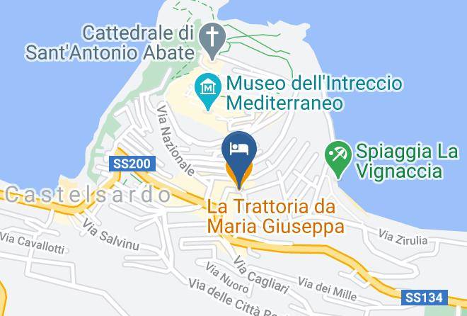 Sassari - B&b Piazza Novecento Maps