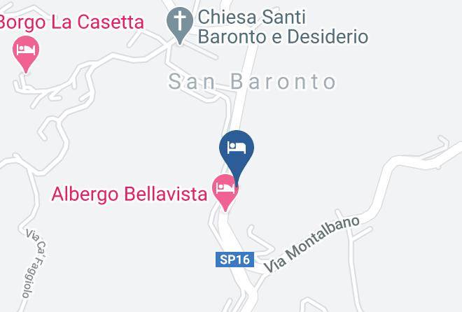 Pistoia - Residence Montefiore Maps