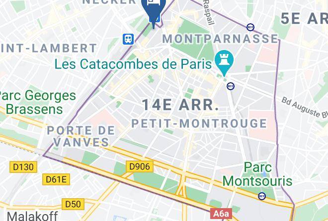 Residence Montparnasse Map