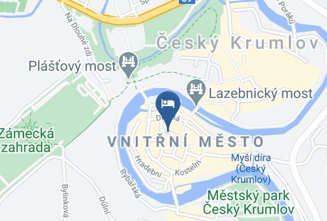Cesky Krumlov - Residence Muzeum Vltavinu Maps