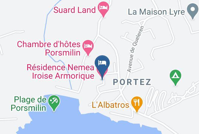 Finistere - Residence Nemea Iroise Armorique Maps