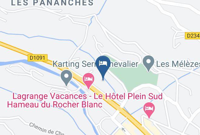 Hautes Alpes - Residence Nemea L'adret Maps