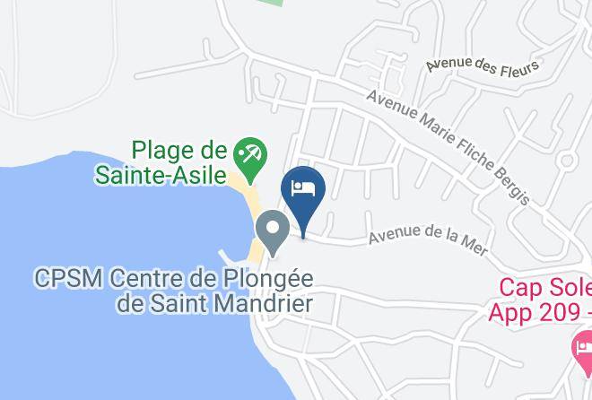 Var - Residence Nemea Le Cap Azur Maps