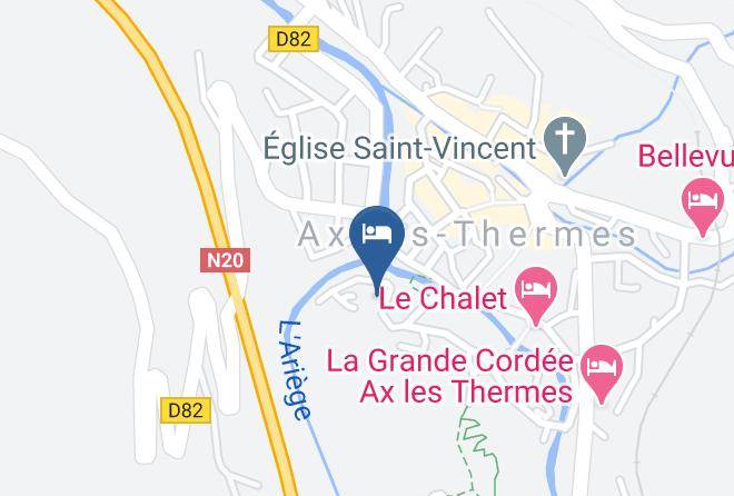 Ariege - Residence Nemea Les Grands Ax Maps