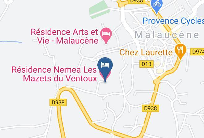 Vaucluse - Residence Nemea Les Mazets Du Ventoux Maps