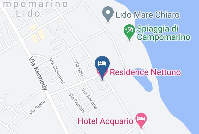 Campobasso - Residence Nettuno Maps