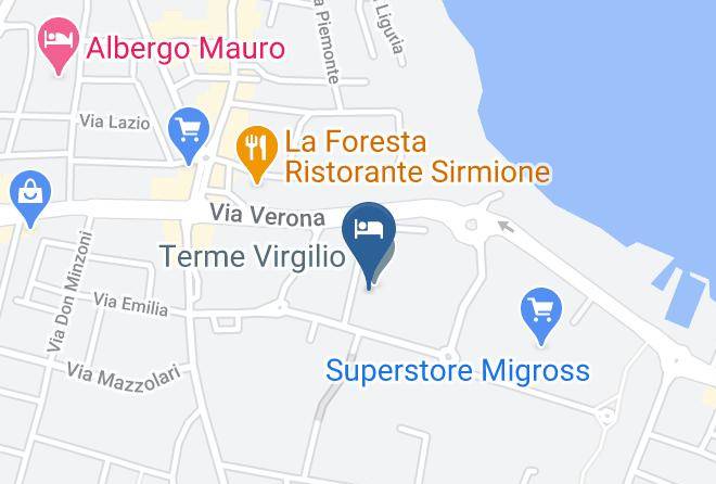 Brescia - Residence Nuove Terme Maps