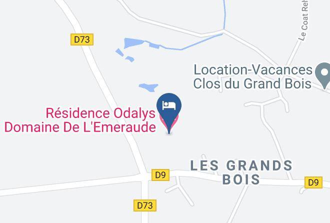 Ille Et Vilaine - Residence Odalys Domaine De L'emeraude Maps