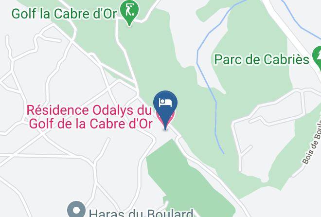 Bouches Du Rhone - Residence Odalys Du Golf De La Cabre D'or Maps