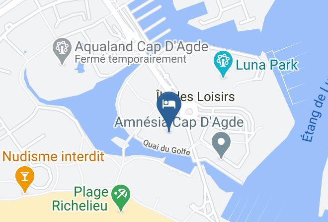 Herault - Residence Odalys Du Golfe Maps
