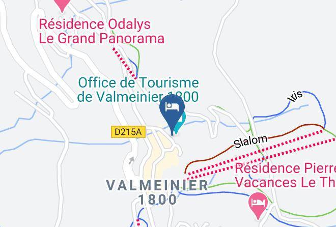 Savoie - Residence Odalys L'ours Blanc Maps