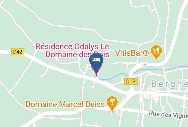 Haut Rhin - Residence Odalys Le Domaine Des Rois Maps
