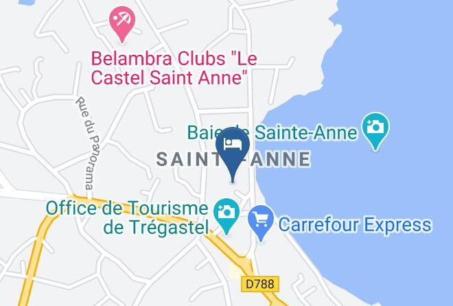 Cotes D Armor - Residence Odalys Les Bains Maps