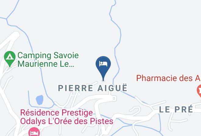 Savoie - Residence Odalys Les Bergers Maps