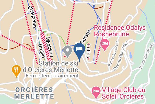 Hautes Alpes - Residence Odalys Les Terrasses De La Bergerie Maps