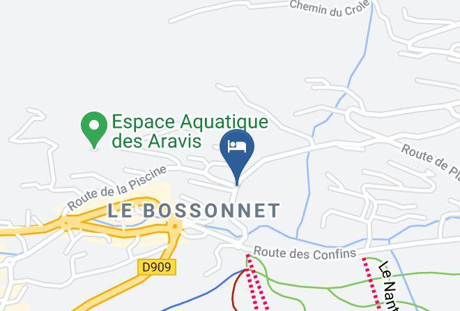 Haute Savoie - Residence Odalys Mendi Alde Maps