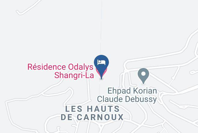 Bouches Du Rhone - Residence Odalys Shangri La Maps
