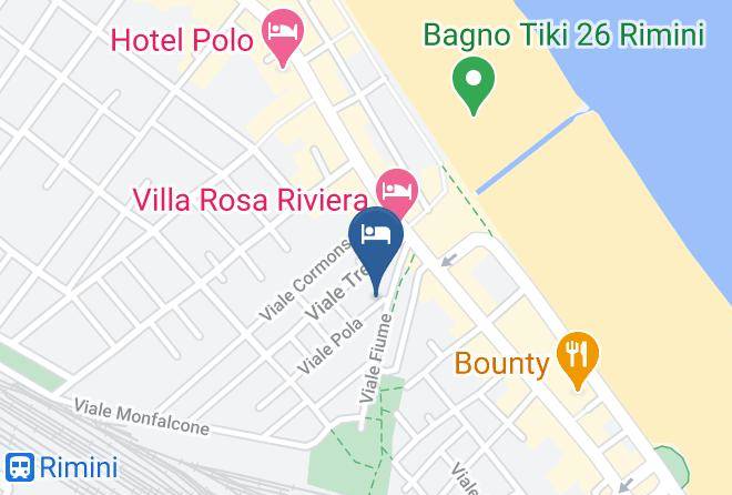 Rimini - Residence Olimpo Maps