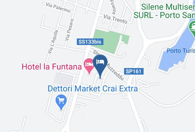 Sassari - Residence Olimpo Maps