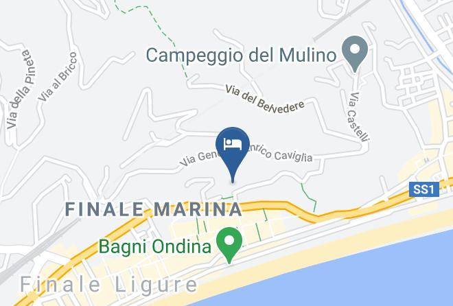 Savona - Residence Olivotti Maps