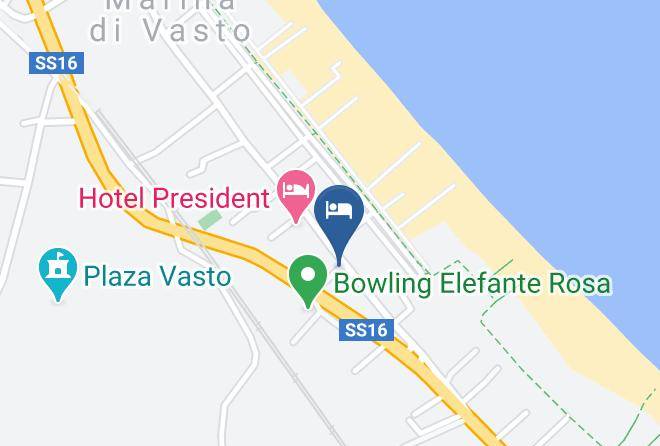 Chieti - Residence On The Beach Maps