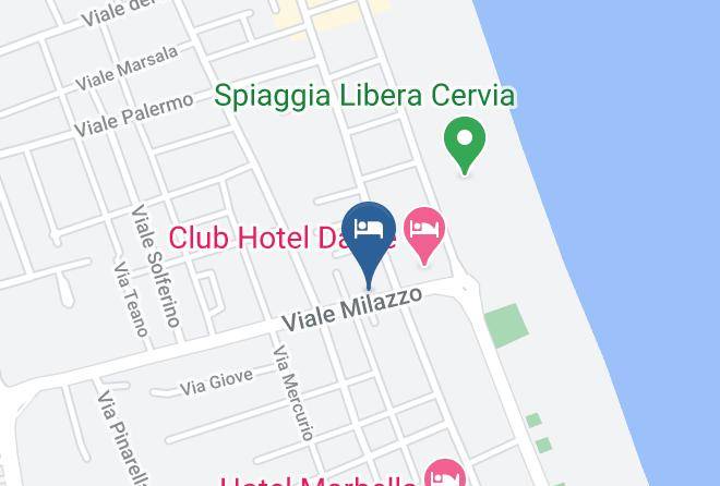 Ravenna - Residence Onda Blu Maps
