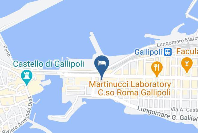 Lecce - Residence Palazzo Mongio Maps