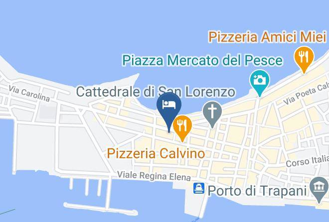 Trapani - Residence Palazzo Ossuna Maps