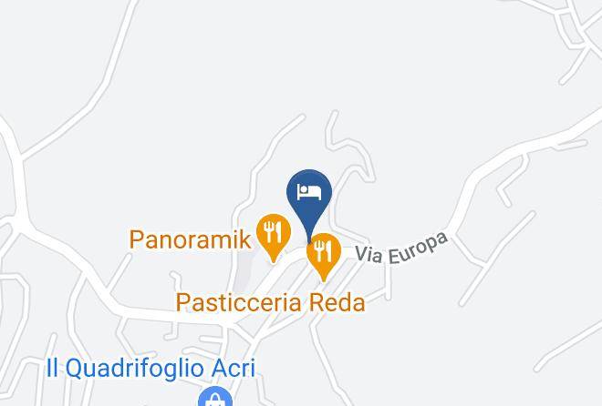 Cosenza - Residence Panoramik Ferraro Salvatore & Figlio G Snc Maps