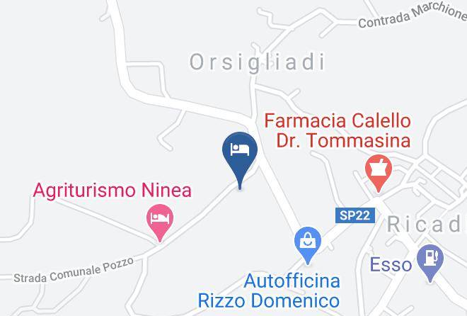 Vibo Valentia - Residence Pantaleo Capo Vaticano Maps