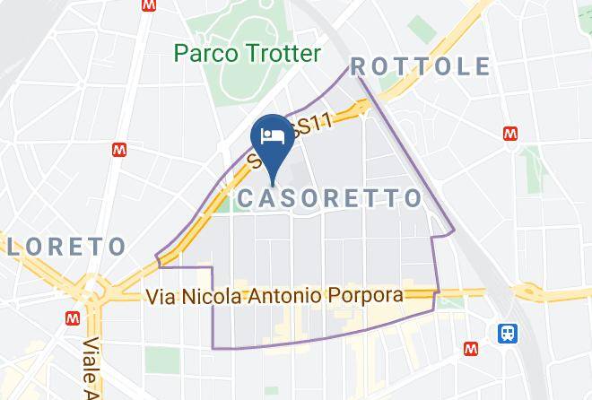 Milan - Residence Pian Della Nave Milano Maps