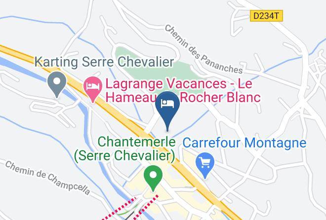Hautes Alpes - Residence Pic Blanc Maps