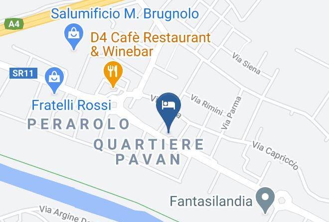 Padua - Residence Piccola Oasi Maps