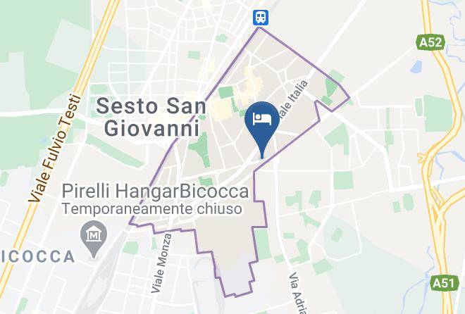Milan - Residence Piemonte Maps