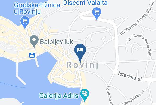 Rovinj - Residence Pierre Et Vacances Amarin Maps