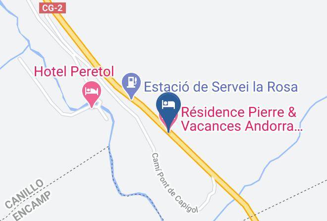 Canillo - Residence Pierre & Vacances Andorra Bordes D'envalira Maps