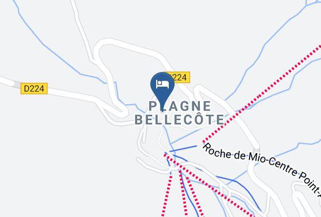 Savoie - Residence Pierre Et Vacances Bellecote Maps