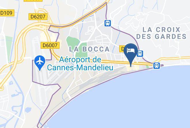 Maritime Alps - Residence Pierre Et Vacances Cannes Verrerie Maps