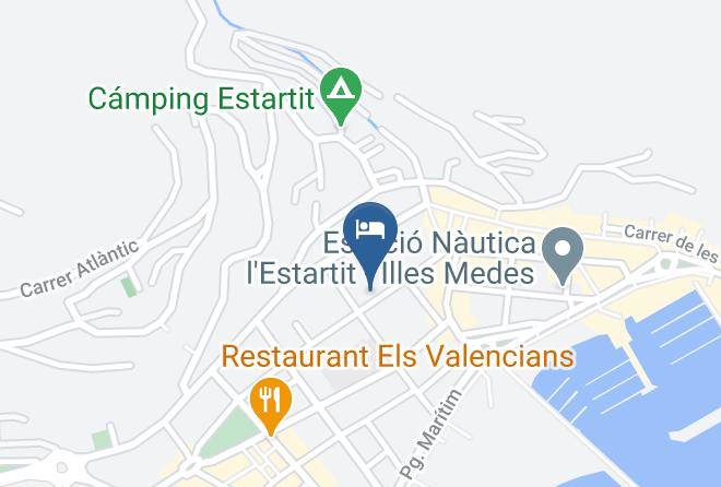 Girona - Residence Pierre & Vacances Estartit Costa Maps