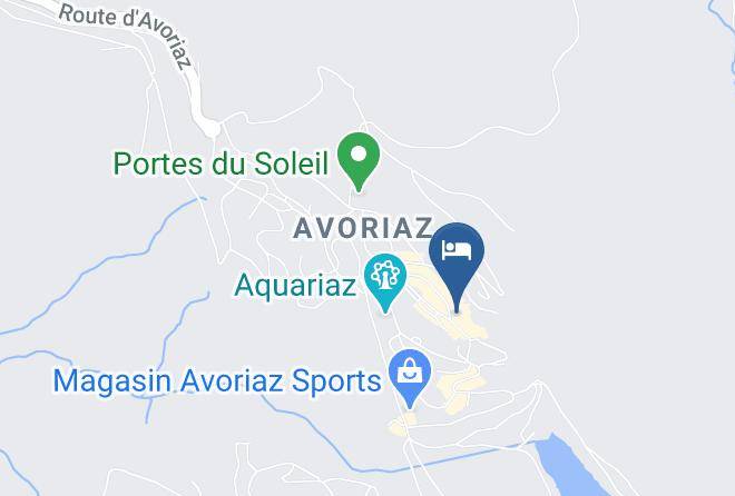 Haute Savoie - Residence Pierre Et Vacances Les Portes Du Soleil Maps