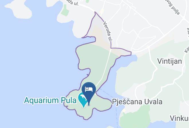 Residence Pierre Et Vacances Premium Park Plaza Histria Map