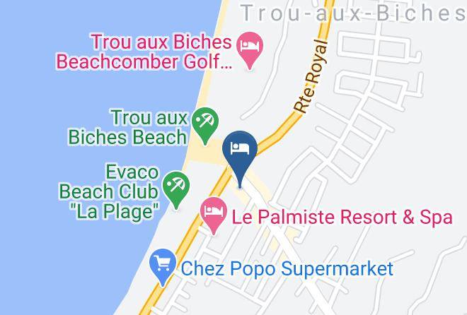Trou Aux Biches - Residence Pierre & Vacances Be Cosy Maps