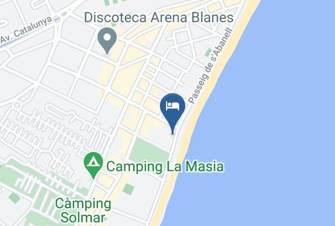 Girona - Residence Pierre & Vacances Blanes Platja Maps