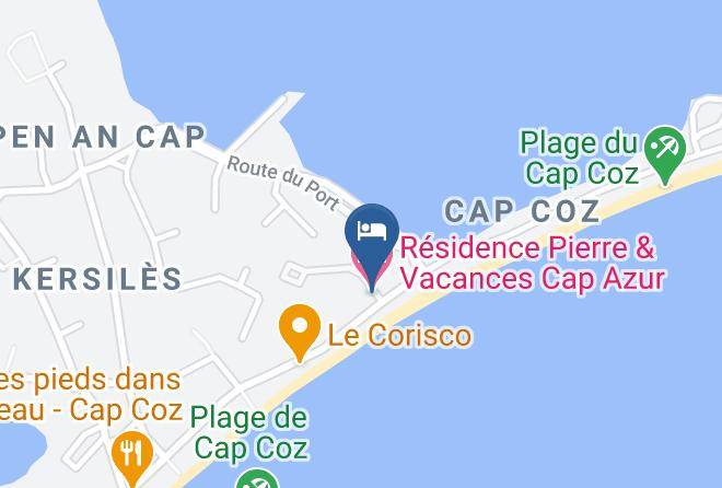 Finistere - Residence Pierre & Vacances Cap Azur Maps