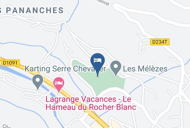 Hautes Alpes - Residence Pierre & Vacances Chantemerle Maps