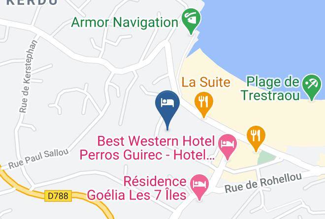 Cotes D Armor - Residence Pierre & Vacances L'archipel Maps