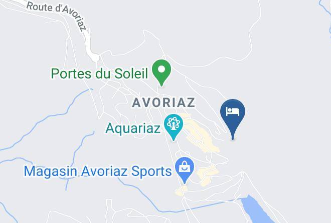 Haute Savoie - Residence Pierre & Vacances L'hermine Maps