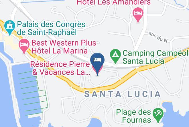 Var - Residence Pierre & Vacances La Corniche D'or Maps